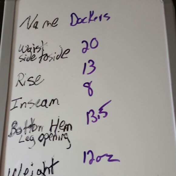 Dockers Shorts Men's 42‎ Black Chino - Picture 5 of 5